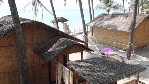 Resort in sea beach Stock-Footage 258827690