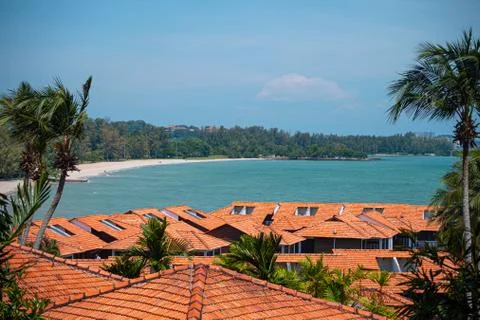 Resort by the Sea Stock Photos