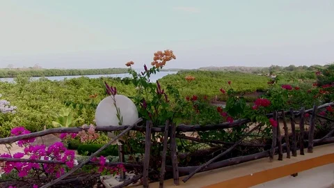 Resort in Senegal Stock Footage 121234078