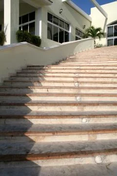 Resort steps Stock Photos