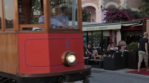 Resort town Port de Soller Stock Footage 82577870