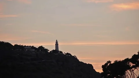 Resort town Port de Soller Stock Footage 82595071