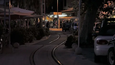 Resort town Port de Soller Stock Footage 82596677