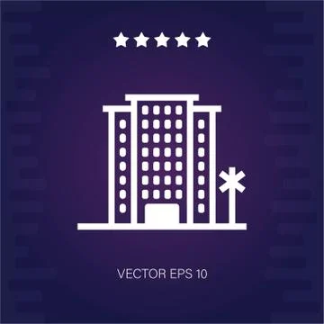 Resort vector icon Stock Illustration