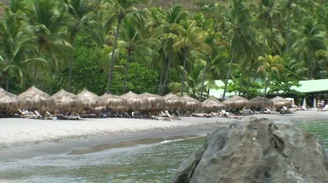 Resort Zoom with Sound Stock Footage
