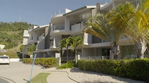 A resort's amazing facade Stock Footage 91380338