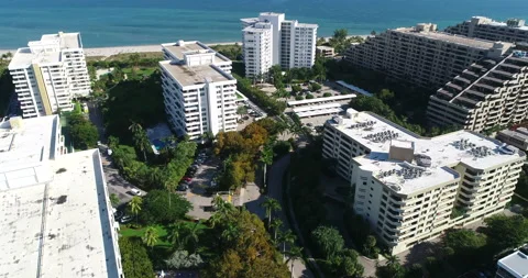 Resorts on Key Biscayne, Florida Stock Footage 171442610