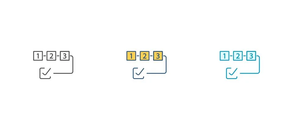 Resource planning concept vector icon. Action plan icon set. Work Flow vect.. Illustrazione stock