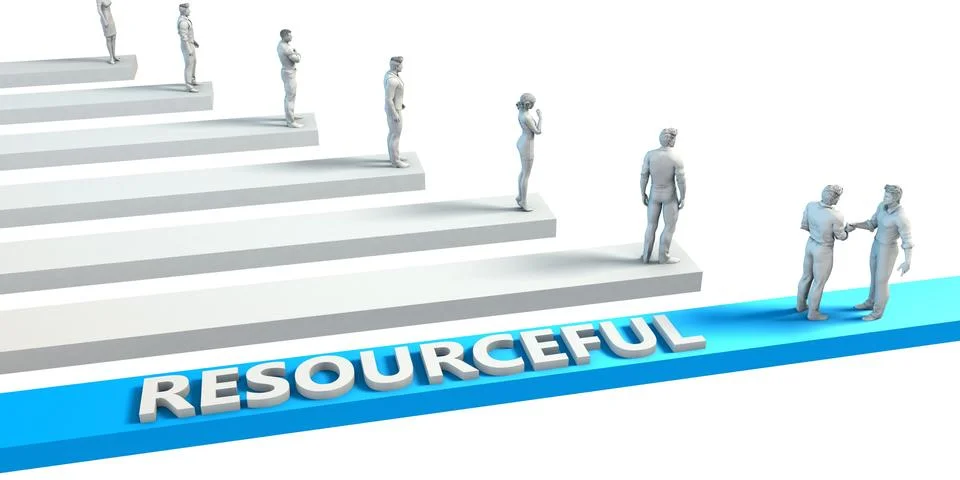Resourceful Stock Illustration