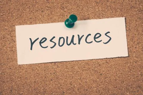 Resources Stock Photos