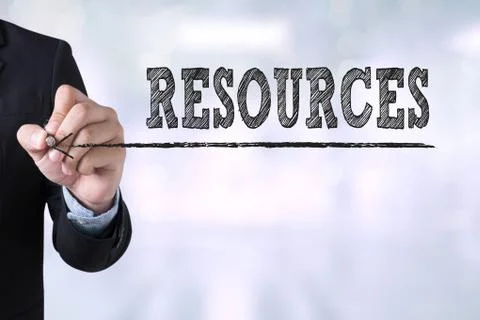 RESOURCES Fotos Stock