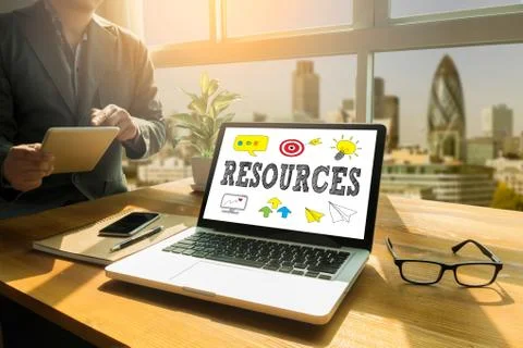 RESOURCES Stockfoto's