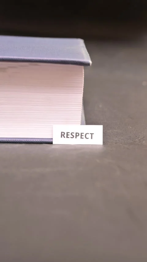 Respect and Mutual Human Value Concept Representing Honor Dignity Stock Footage 338346743