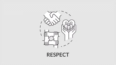 Respect Icon Stock Videos – Royalty-Free HD & 4K Videos