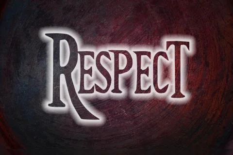 Respect concept Stock Illustration