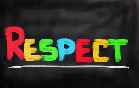 Respect Concept Stock-Illustration