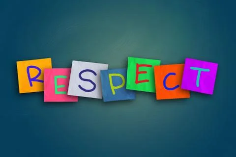 Respect Stock Illustration