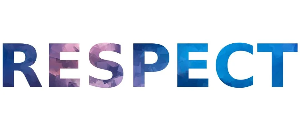 RESPECT Stock Illustration