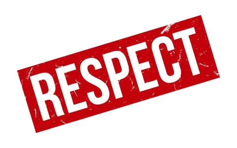 Respect Rubber Stamp Seal Vector Stock Illustration