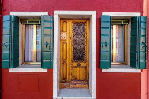 Respectable house facade Stock Photos
