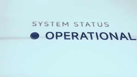 Response Coordination Dashboard Security Operations Dashboard Stock Footage 340124640