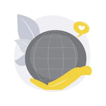 Responsibility abstract concept vector illustration. Illustrazione stock