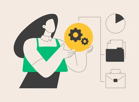 Responsibility abstract concept vector illustration. Stock Illustration