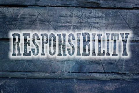 Responsibility concept Stock Illustration