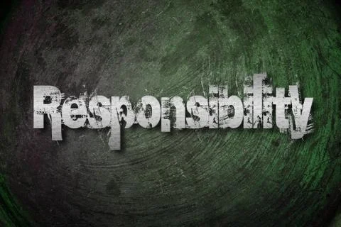 Responsibility concept Stock Illustration