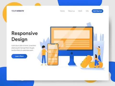 Responsive Design  Concept Stock Illustration