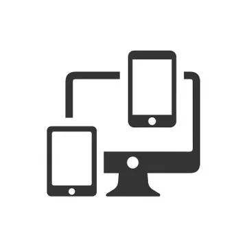 Responsive Design Icon Illustrazione stock