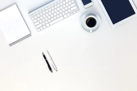 Responsive Design Mockup High Technology Composition Foto stock