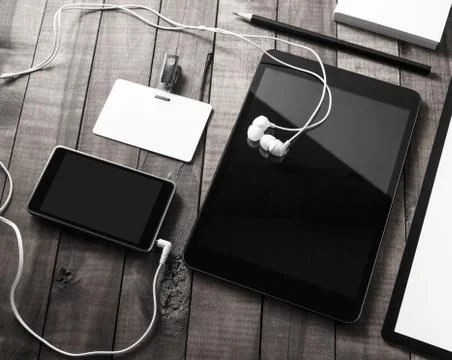 Responsive design mockup Stock Photos