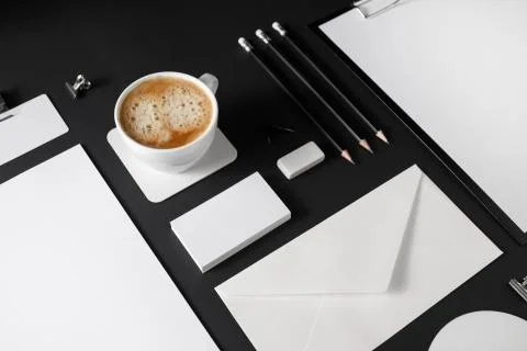 Responsive design template Stock Photos