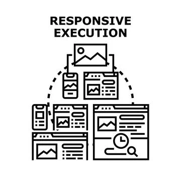 Responsive execution of digital content across multiple devices Иллюстрация