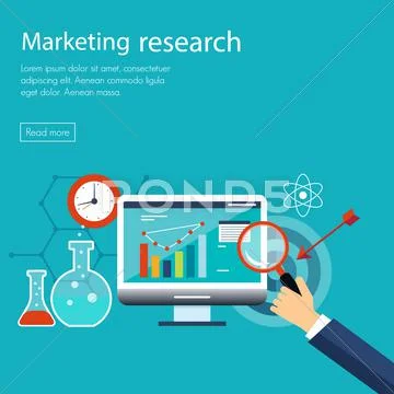 Responsive pc. Flat design modern vector illustration. SEO optimization,web Stock Illustration