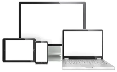 Responsive Web Design. 스톡 일러스트