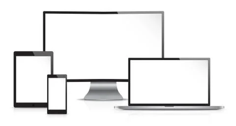 Responsive Web Design. Stock Illustration