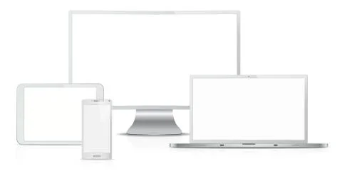 Responsive Web Design. Stock Illustration