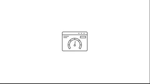 Responsive web design interface icon animation for developers Stock-Footage 338216189