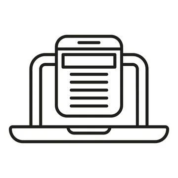 Responsive web design showing laptop and smartphone 스톡 일러스트