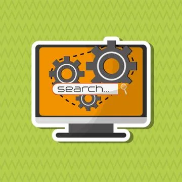 Responsive web design, Vector illustration Stockillustratie