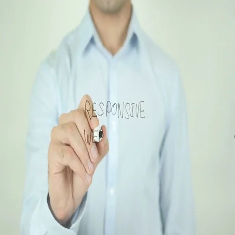 Responsive Web Design, Writing On Screen Stock Footage 69561135