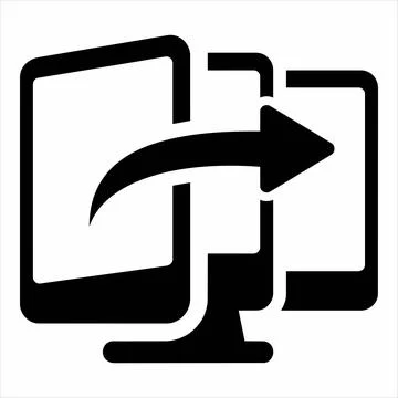 Responsive web development icon 8K ultra quality image ratio with responsive 스톡 일러스트