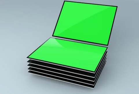 Responsive Web Mock-up /  Responsive App Mockup 스톡 일러스트