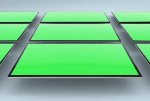 Responsive Web Mock-up /  Responsive App Mockup 스톡 일러스트