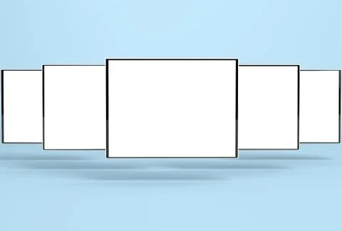 Responsive Web Mock-up /  Responsive App Mockup Stock Illustration