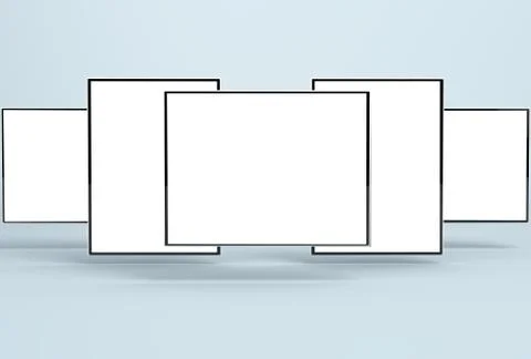 Responsive Web Mock-up /  Responsive App Mockup イラスト素材