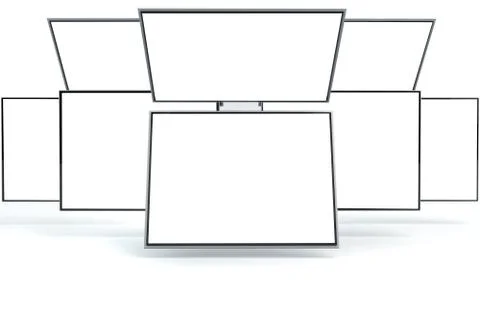 Responsive Web Mock-up /  Responsive App Mockup Stock Illustration