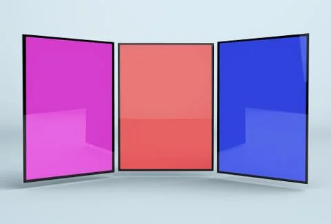 Responsive Web Mock-up /  Responsive App Mockup 스톡 일러스트